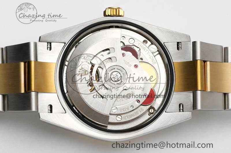DateJust 36mm SS YG DIWF 1:1 Best Edition 904L Steel White MOP Diamonds Dial on Oyster Bracelet SA Supportive 10240