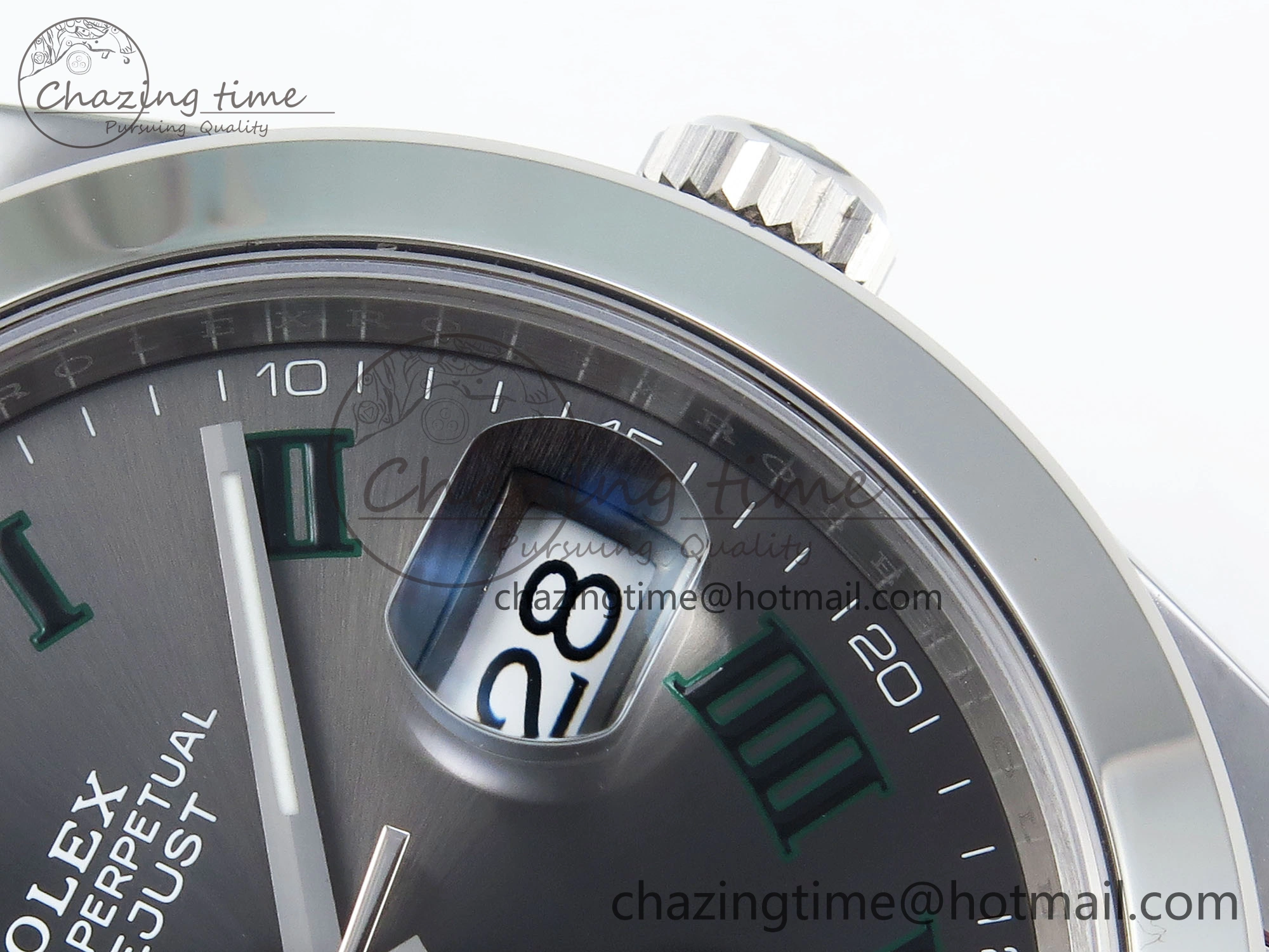 FastDry DateJust 41 126300 904L SS VSF 1:1 Best Edition Gray Dial Roman Markers on Jubilee Bracelet VS 1714