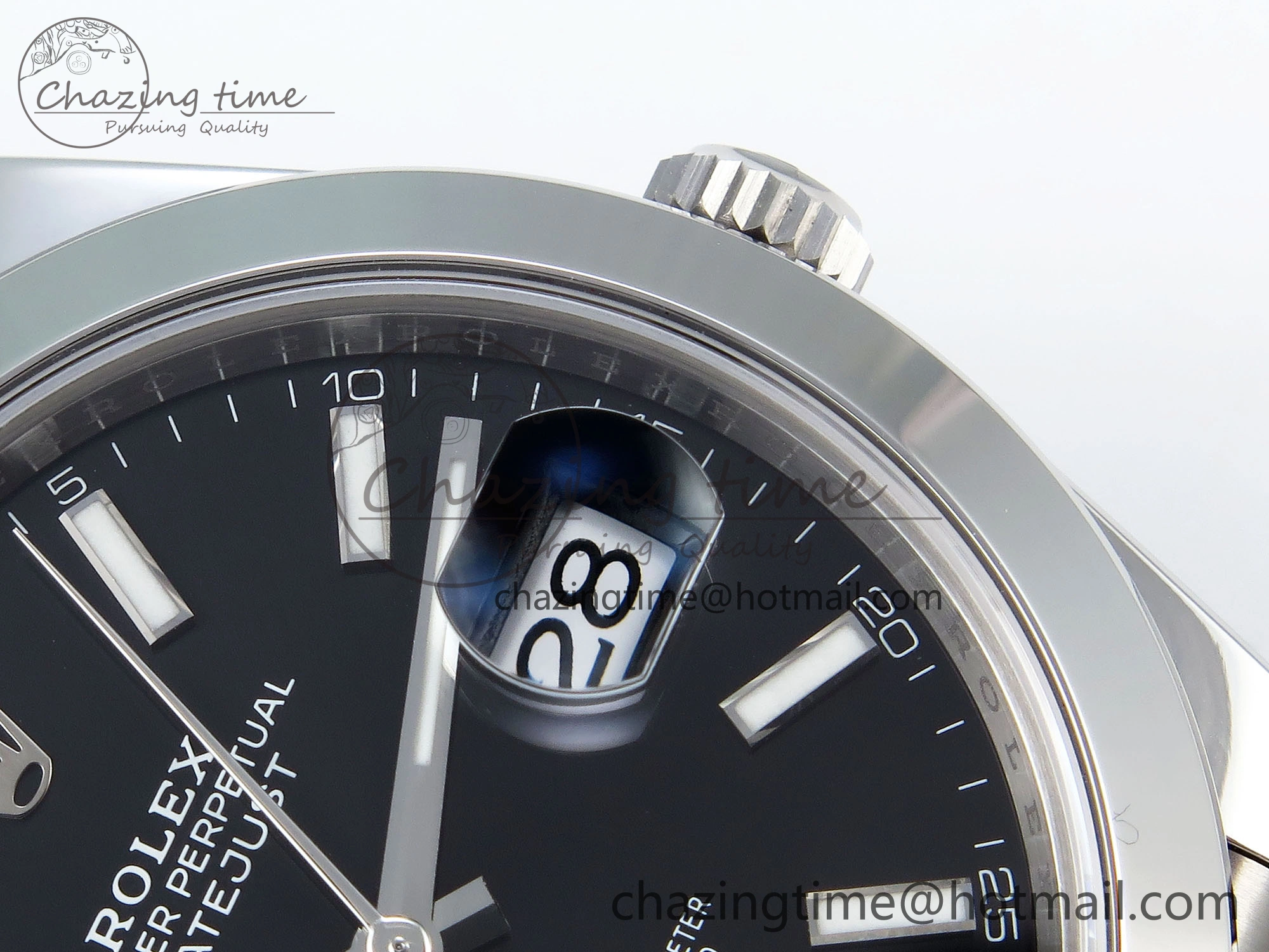 GoodFit DateJust 41 126330 904L SS VSF 1:1 Best Edition Black Dial on Jubilee Bracelet VS 1713