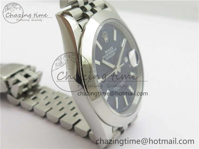 DateJust 41 126330 904L SS VSF 1:1 Best Edition Blue Dial on Jubilee Bracelet VS Breathable 2625