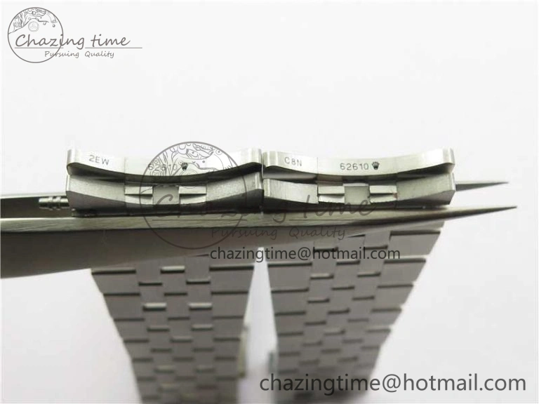 TechFriendly DateJust 41 126330 904L SS VSF 1:1 Best Edition Gray Dial on Jubilee Bracelet VS 2624