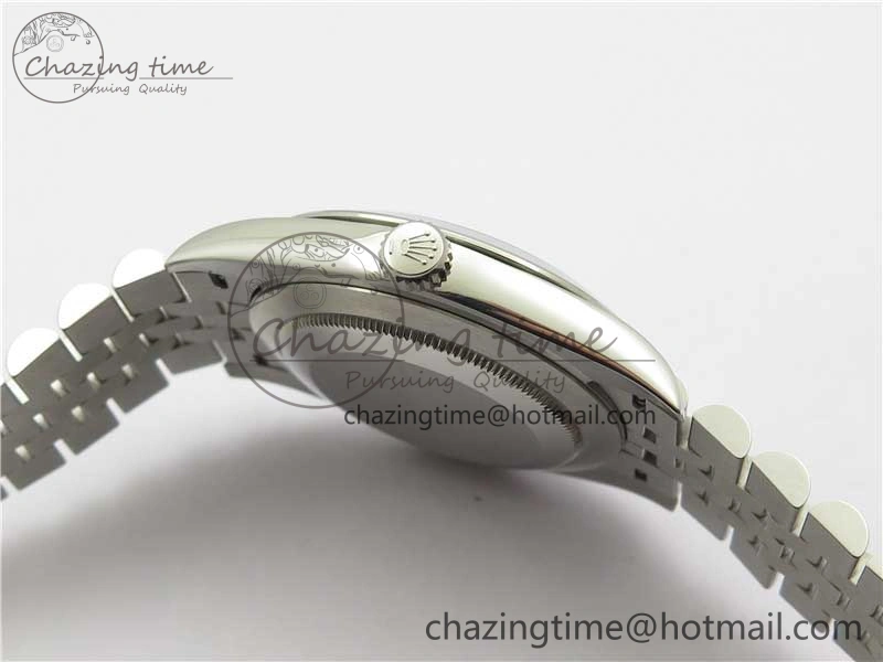 TechFriendly DateJust 41 126330 904L SS VSF 1:1 Best Edition Gray Dial on Jubilee Bracelet VS 2624