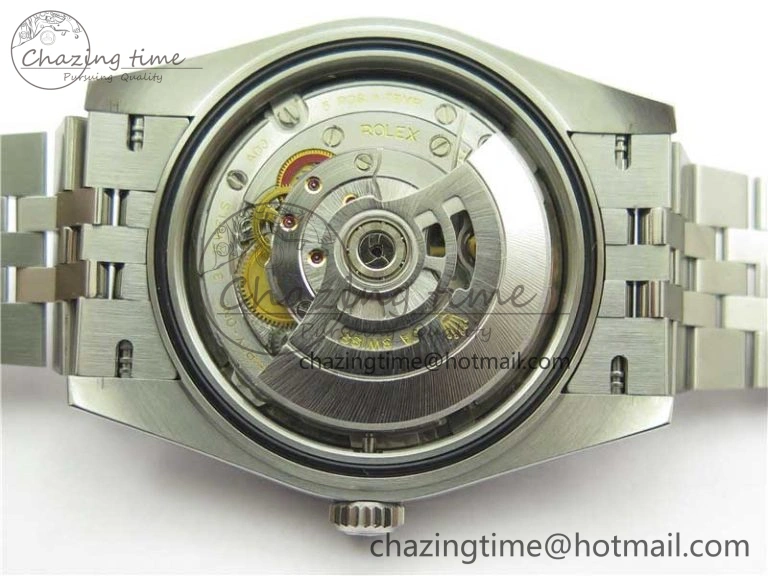 TechFriendly DateJust 41 126330 904L SS VSF 1:1 Best Edition Gray Dial on Jubilee Bracelet VS 2624