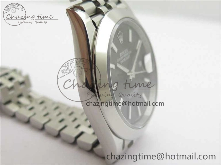 TechFriendly DateJust 41 126330 904L SS VSF 1:1 Best Edition Gray Dial on Jubilee Bracelet VS 2624