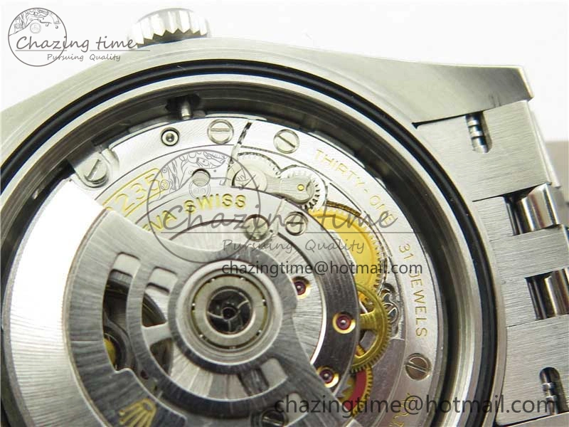 TechFriendly DateJust 41 126330 904L SS VSF 1:1 Best Edition Gray Dial on Jubilee Bracelet VS 2624