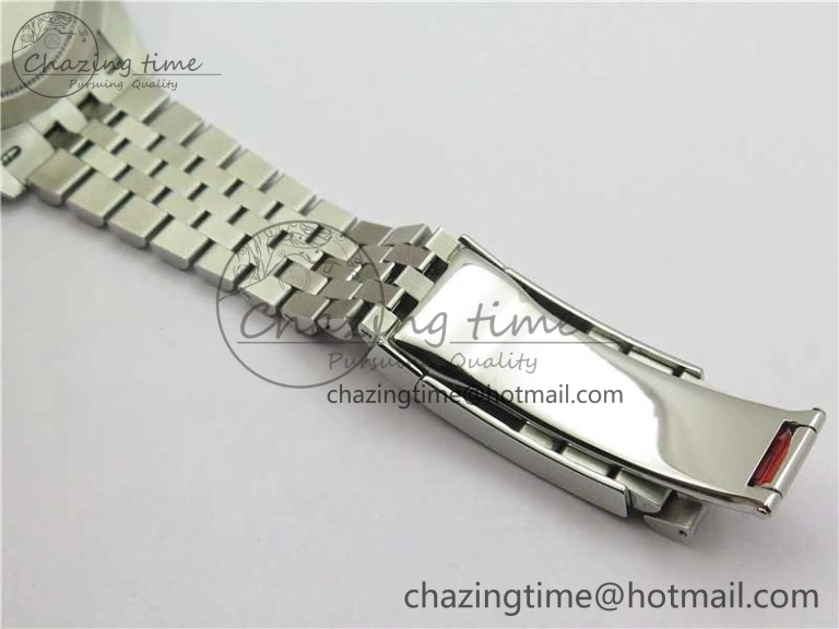 TechFriendly DateJust 41 126330 904L SS VSF 1:1 Best Edition Gray Dial on Jubilee Bracelet VS 2624