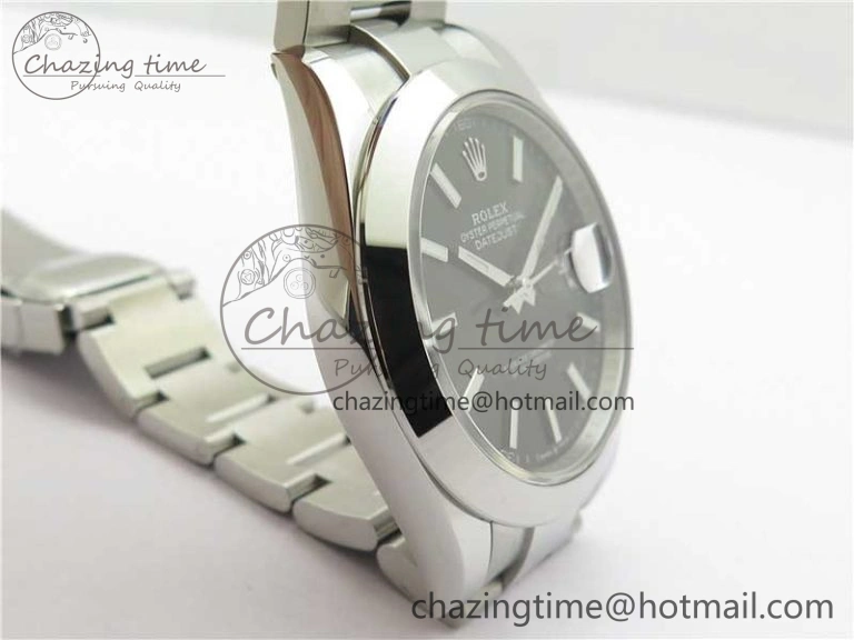 DateJust 41 126330 904L SS VSF 1:1 Best Edition Gray Dial on Oyster Bracelet VS Packable 2626