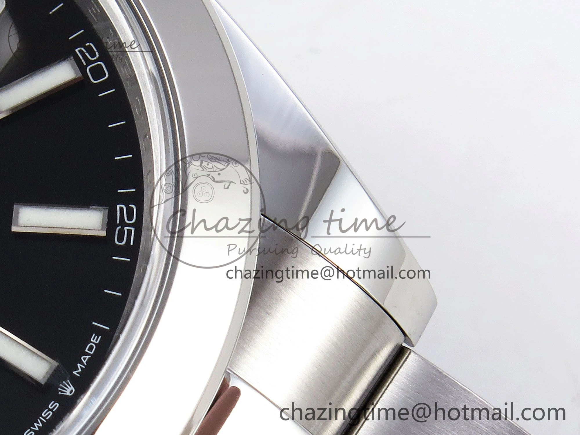 Modern DateJust 41 126330 C+F 1:1 Best Edition 904L Steel Black Dial on SS Oyster Bracelet VR 1395