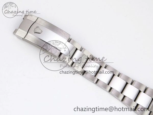 Sophisticated DateJust 41 126330 C+F 1:1 Best Edition 904L Steel Gray Dial Green Roman on SS Oyster Bracelet VR 1394