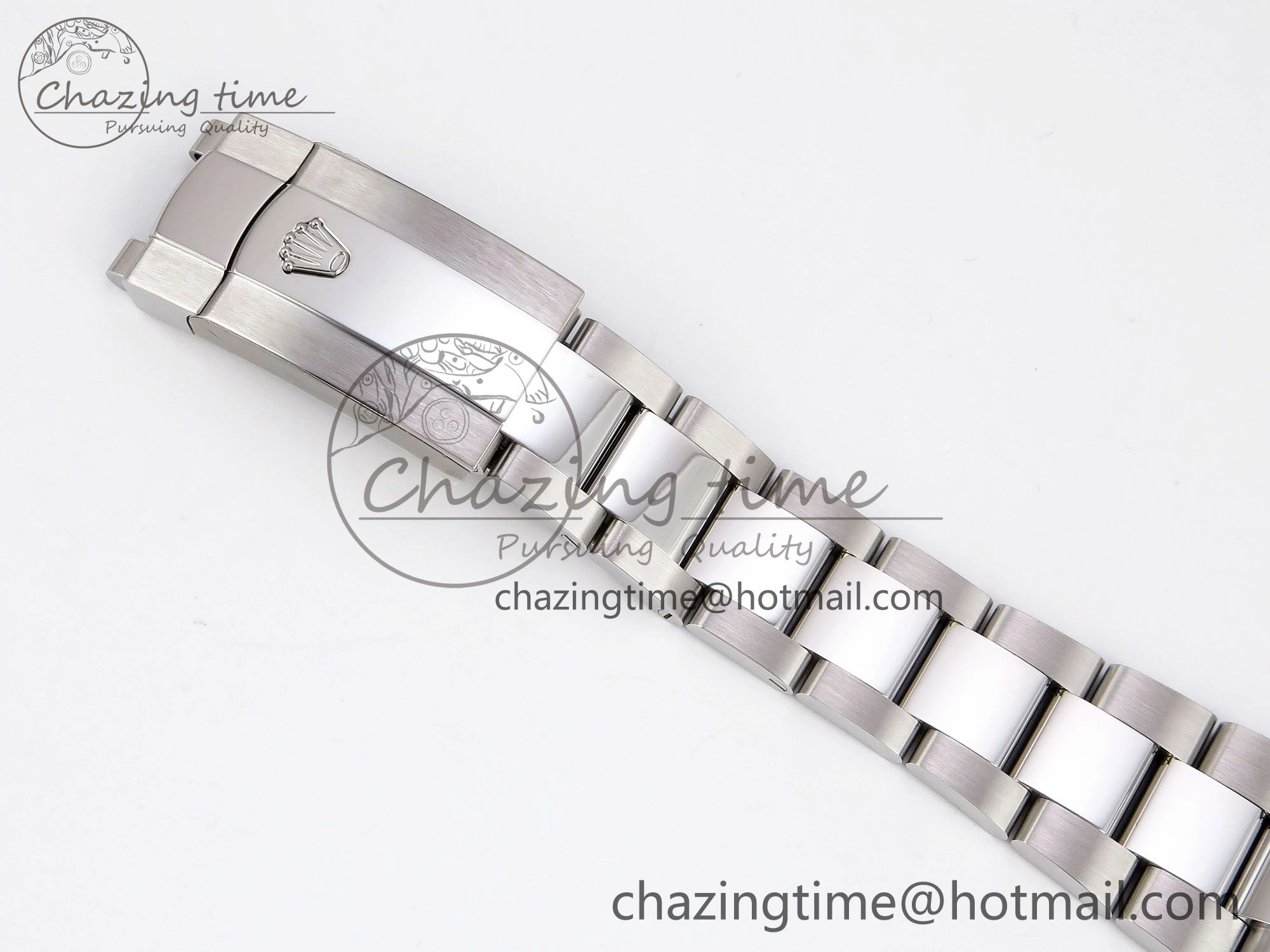 Sophisticated DateJust 41 126330 C+F 1:1 Best Edition 904L Steel Gray Dial Green Roman on SS Oyster Bracelet VR 1394
