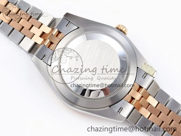 DateJust 41 126331 904L SS VSF 1:1 Best Edition Silver Textured Dial on Jubilee Bracelet VS Cozy 1571