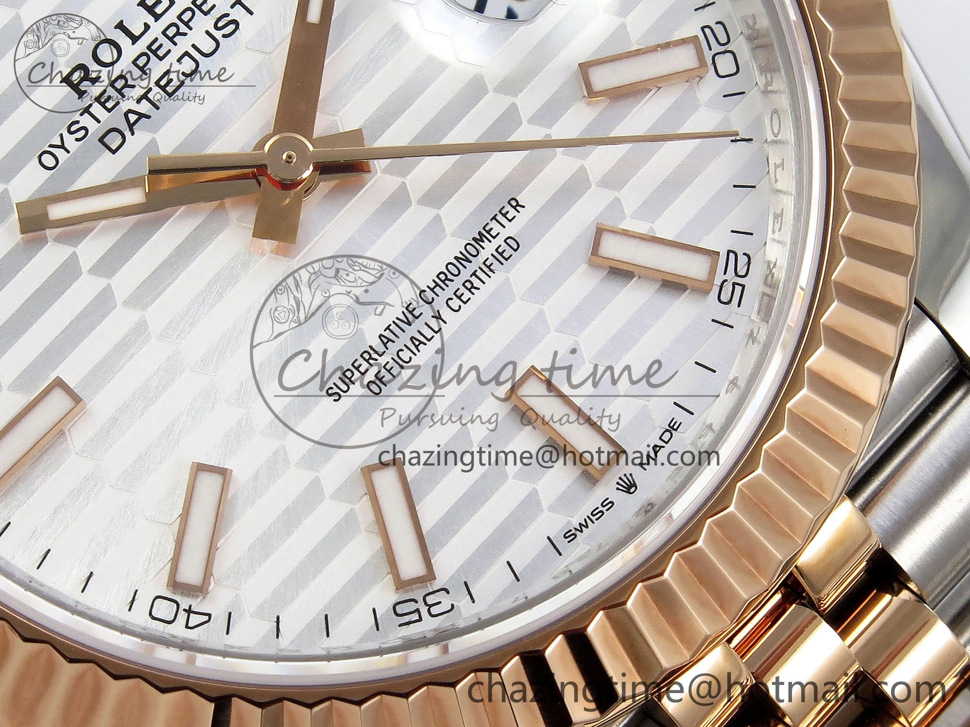DateJust 41 126331 904L SS VSF 1:1 Best Edition Silver Textured Dial on Jubilee Bracelet VS Cozy 1571