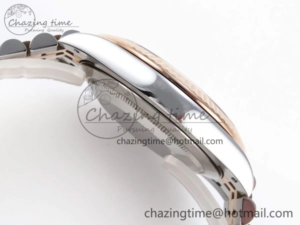 MoistureWicking DateJust 41 126331 904L SS RG VSF 1:1 Best Edition Brown Dial on Jubilee Bracelet VS 1711