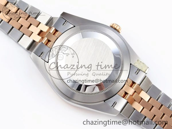 MoistureWicking DateJust 41 126331 904L SS RG VSF 1:1 Best Edition Brown Dial on Jubilee Bracelet VS 1711