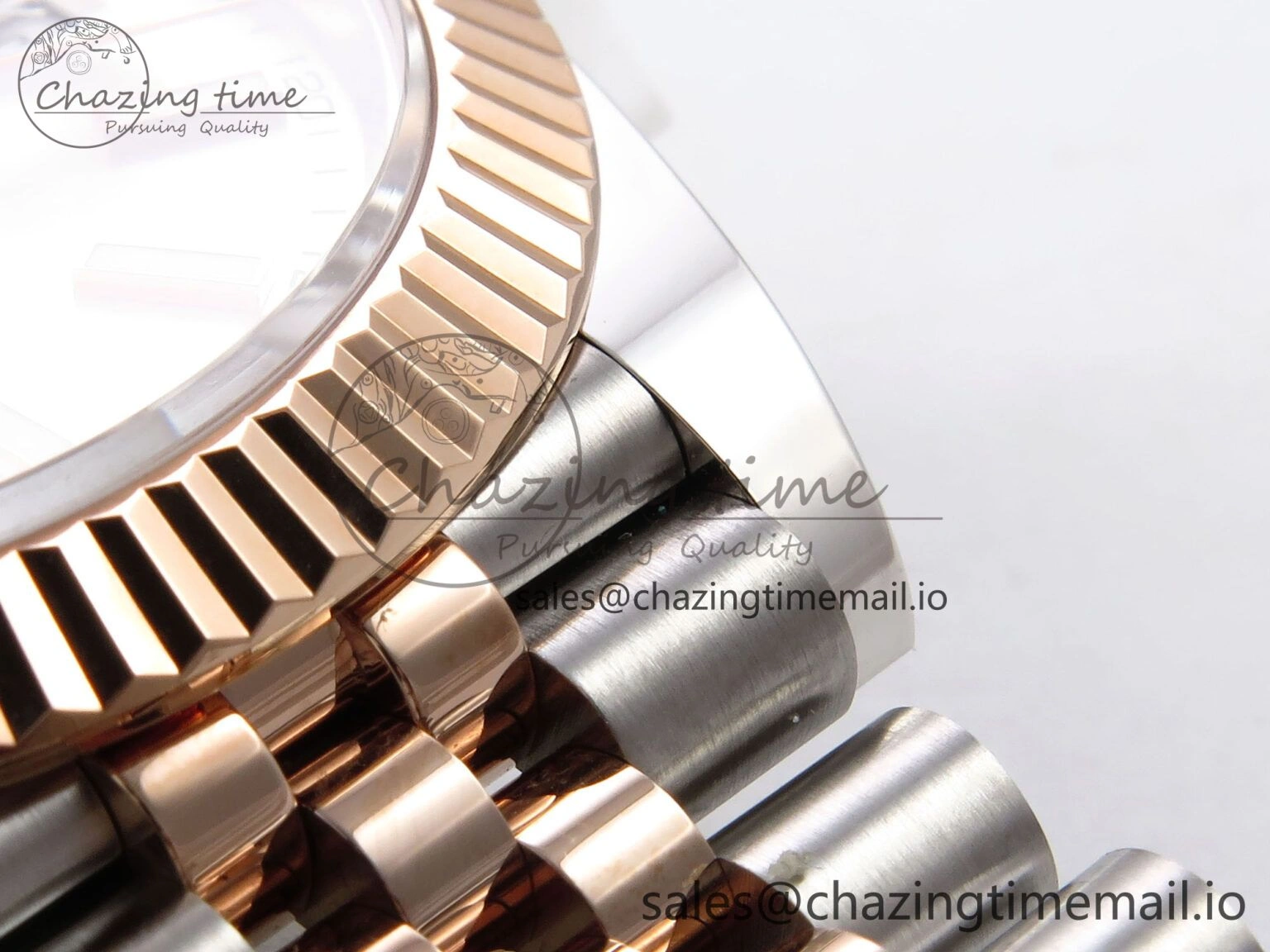 DateJust 41 126331 ARF 1:1 Best Edition 904L Steel Silver Dial on SS RG Jubilee Bracelet SH3235（Gain Weight） Bright 1107