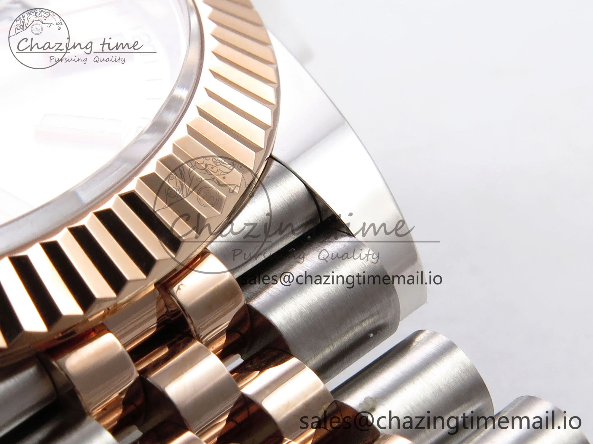 DateJust 41 126331 ARF 1:1 Best Edition 904L Steel Silver Dial on SS RG Jubilee Bracelet SH3235（Gain Weight） Bright 1107