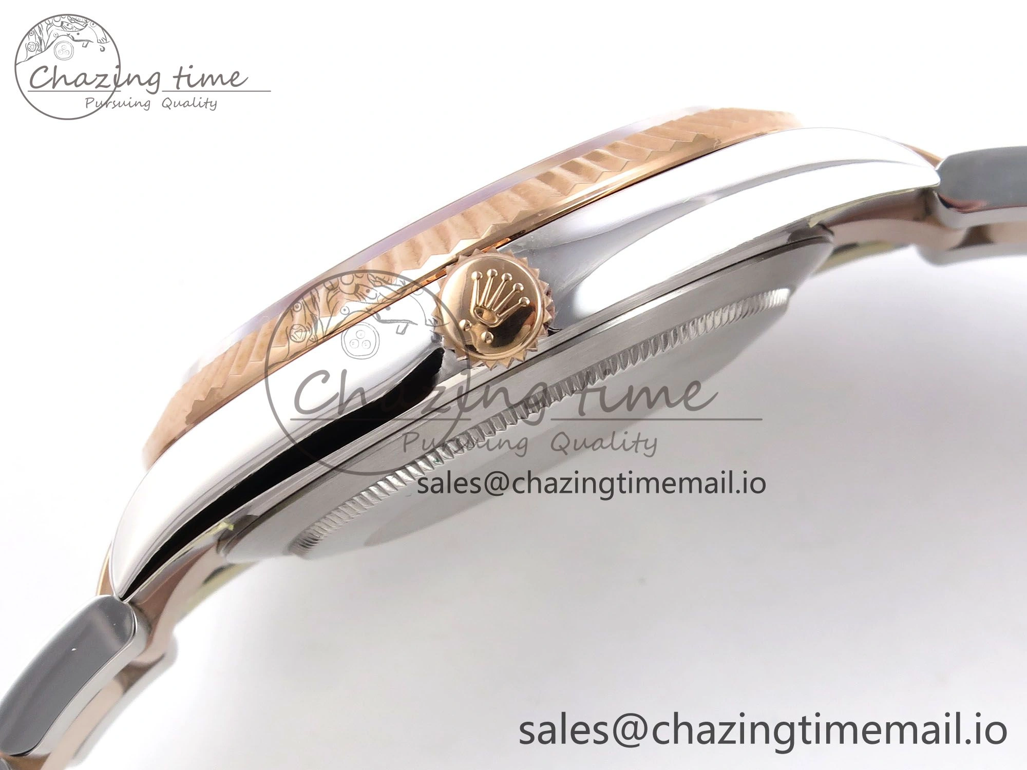 MultiPurpose DateJust 41 126331 ARF 1:1 Best Edition 904L Steel Silver Textured Dial on SS RG Oyster Bracelet SH3235（Gain Weight） 1097