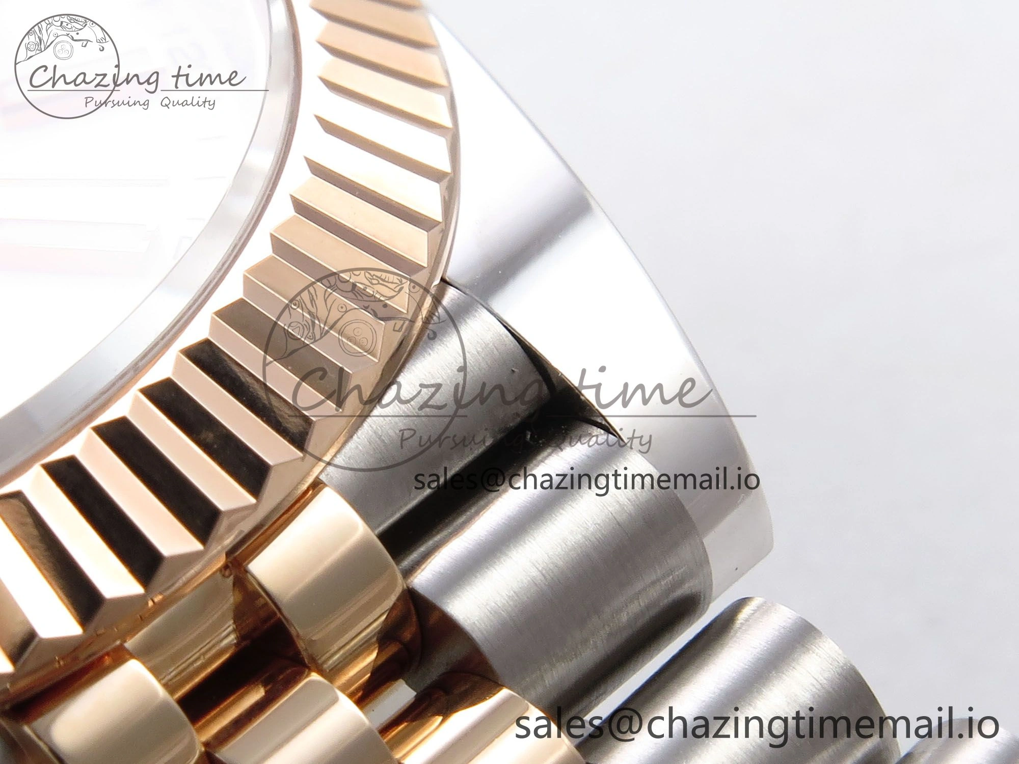 ZeroBulk DateJust 41 126331 ARF 1:1 Best Edition 904L Steel White Dial on SS RG Jubilee Bracelet SH3235（Gain Weight） 1110