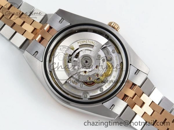 DateJust 41 126331 Clean 1:1 Best Edition 904L Steel RG Diamonds Dial on SS RG Jubilee Bracelet VR OnTrend 1581