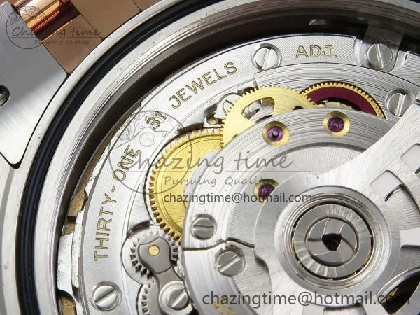 DateJust 41 126331 Clean 1:1 Best Edition 904L Steel RG Diamonds Dial on SS RG Jubilee Bracelet VR OnTrend 1581