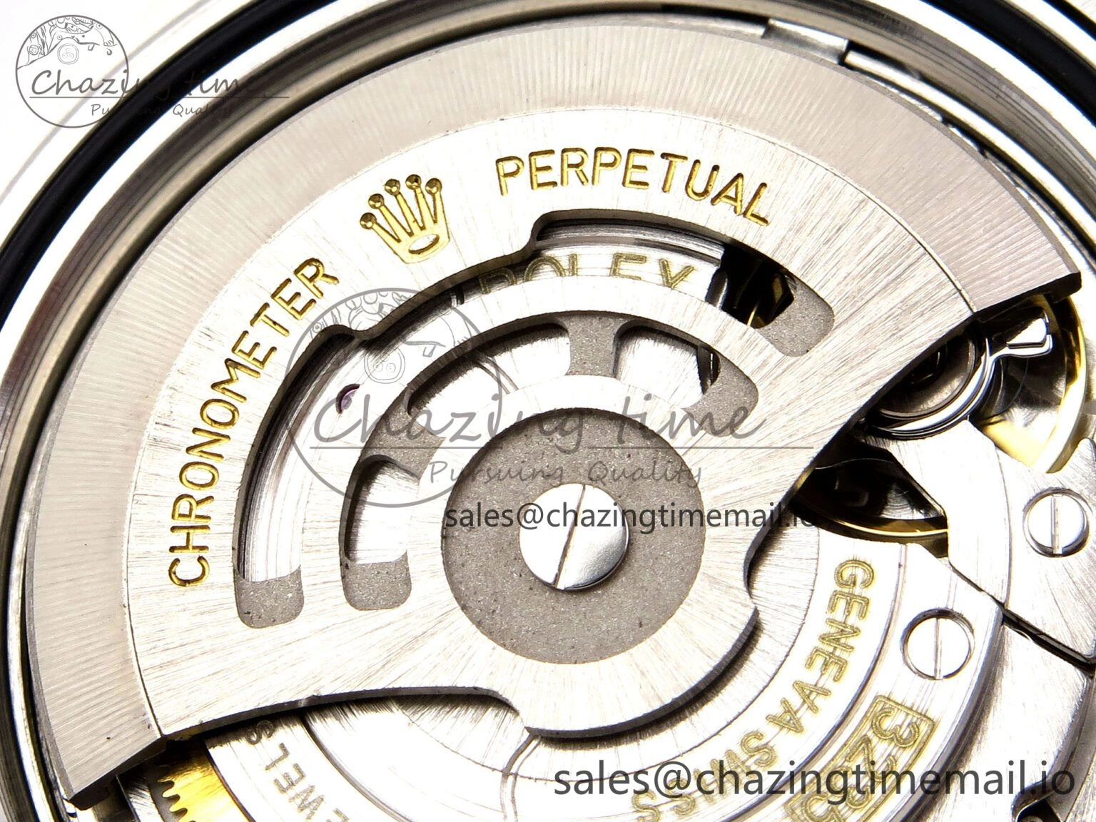 Colorful DateJust 41 126331 EWEF Best Edition Gray Dial Green Roman Marker on SS RG Jubilee Bracelet A 1000