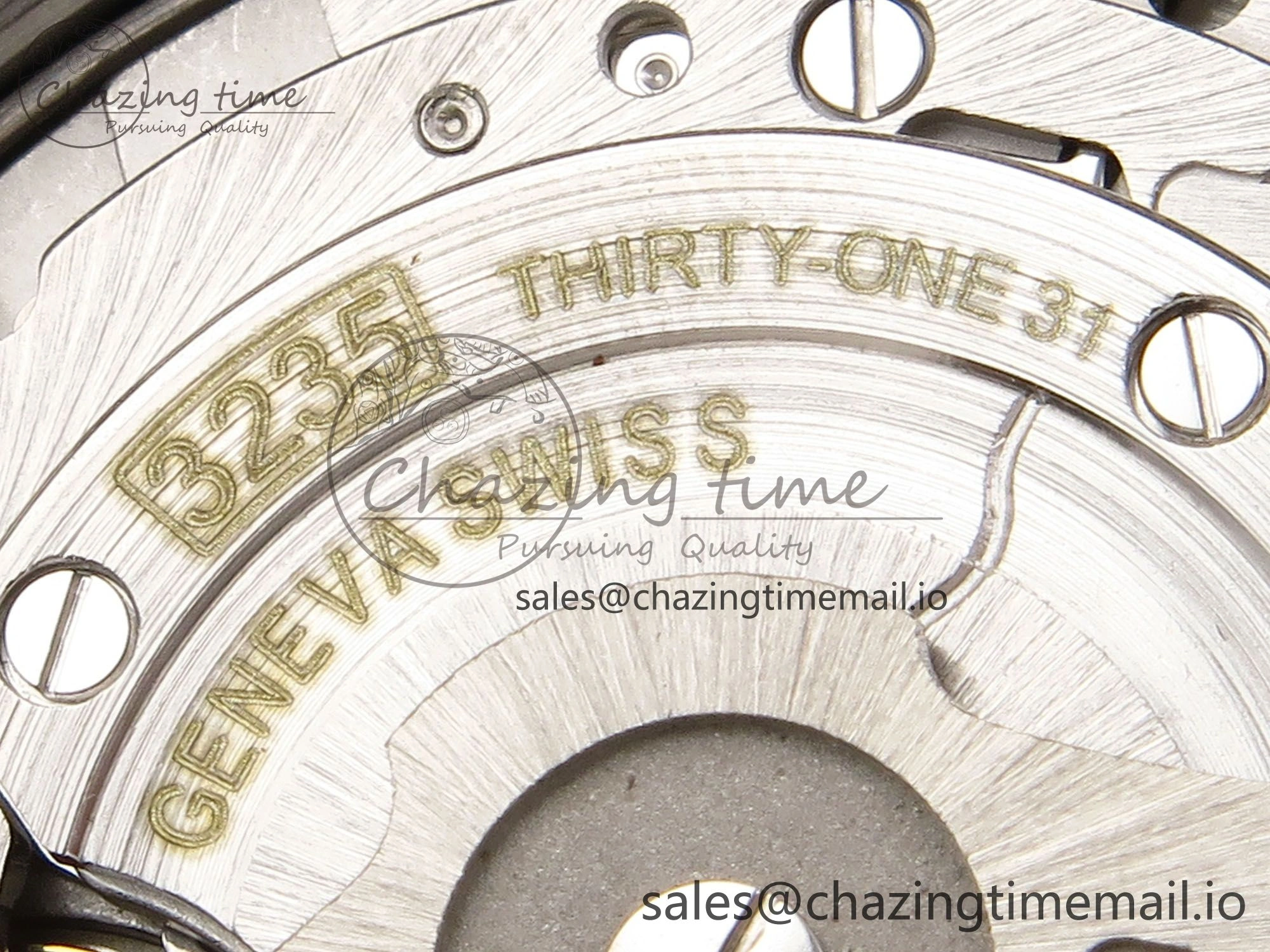 Colorful DateJust 41 126331 EWEF Best Edition Gray Dial Green Roman Marker on SS RG Jubilee Bracelet A 1000