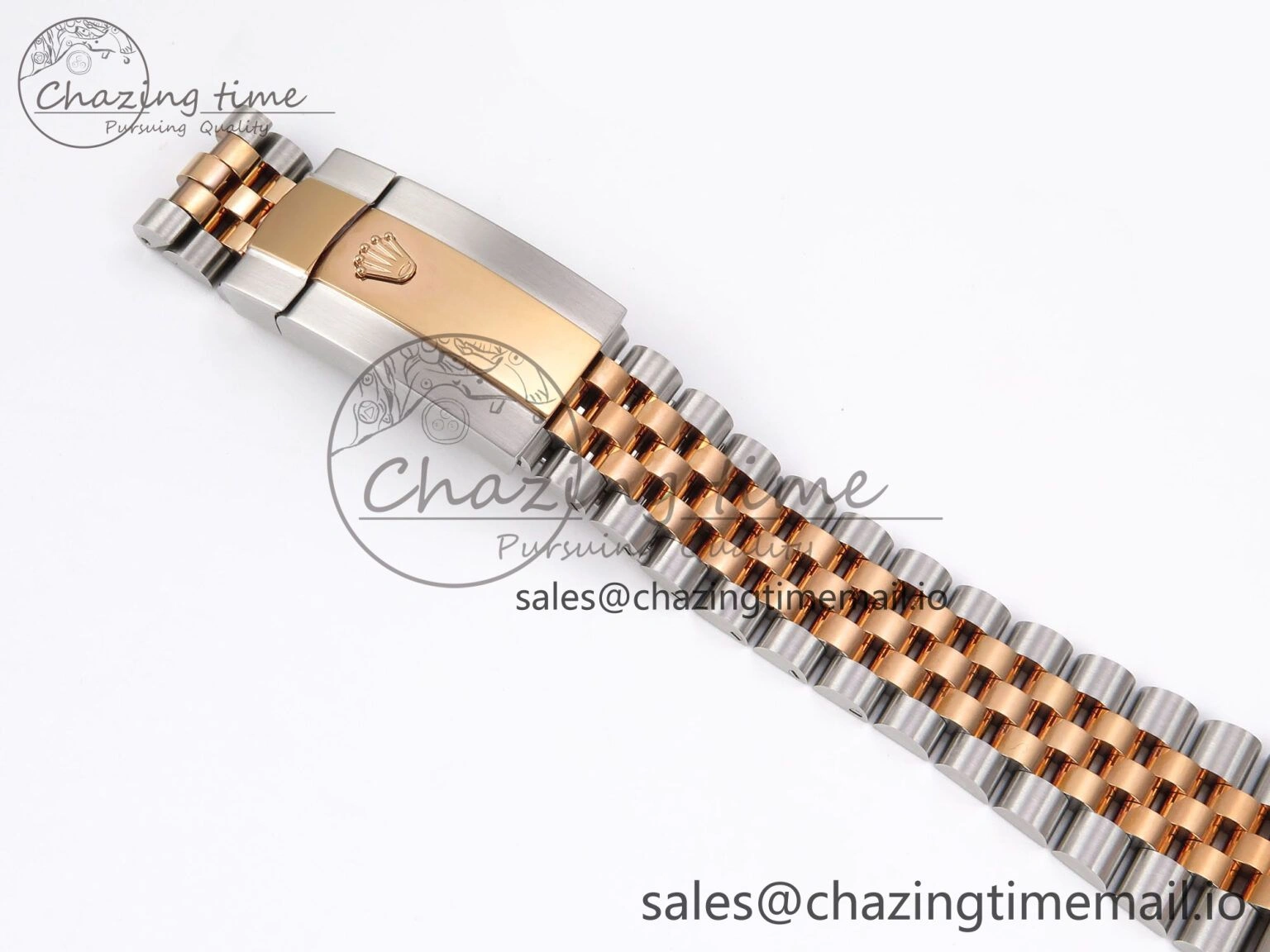 DateJust 41 126331 EWEF Best Edition Gray Textured Dial on SS RG Jubilee Bracelet A Efficient 997