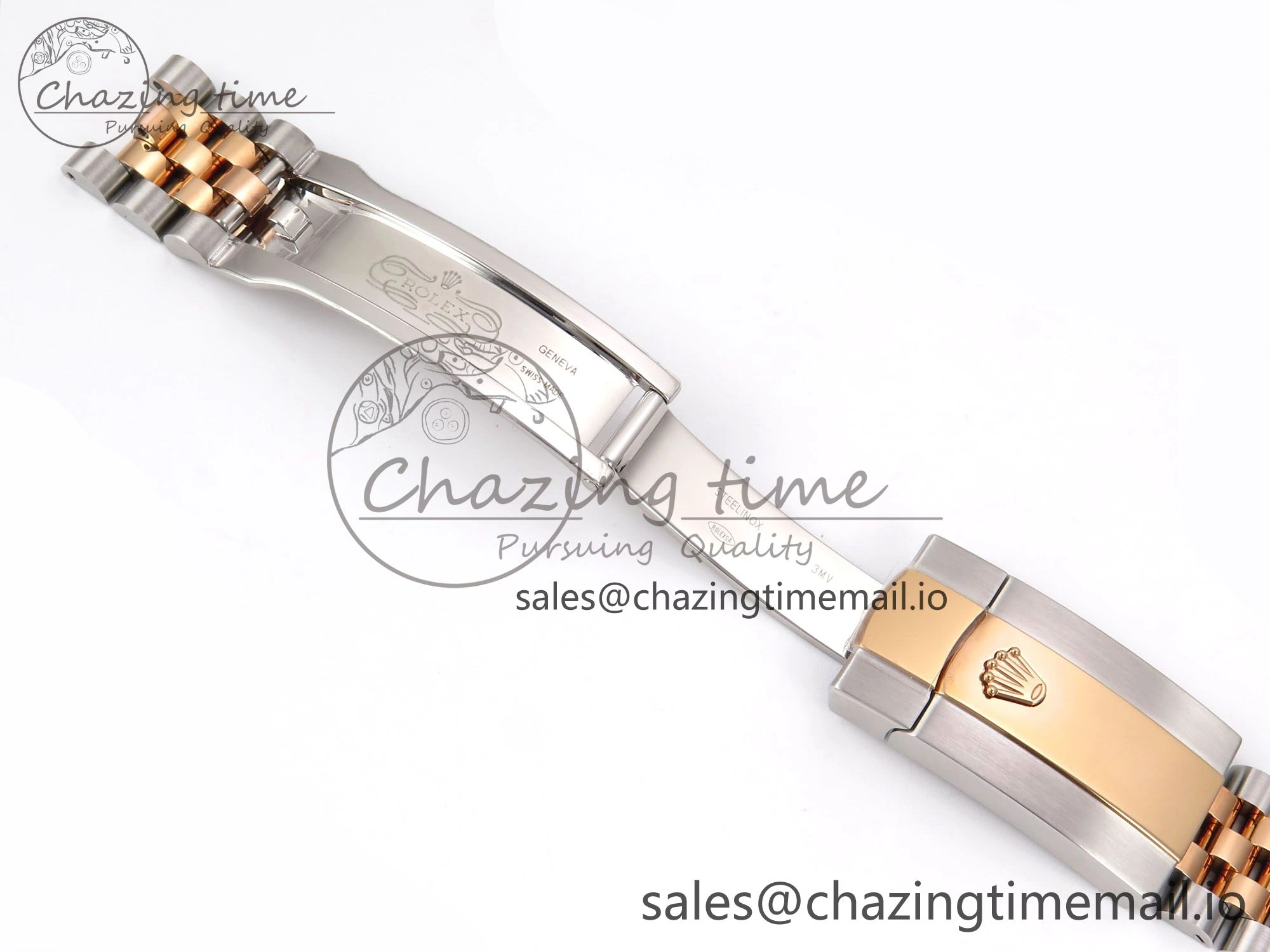 DateJust 41 126331 EWEF Best Edition Gray Textured Dial on SS RG Jubilee Bracelet A Efficient 997