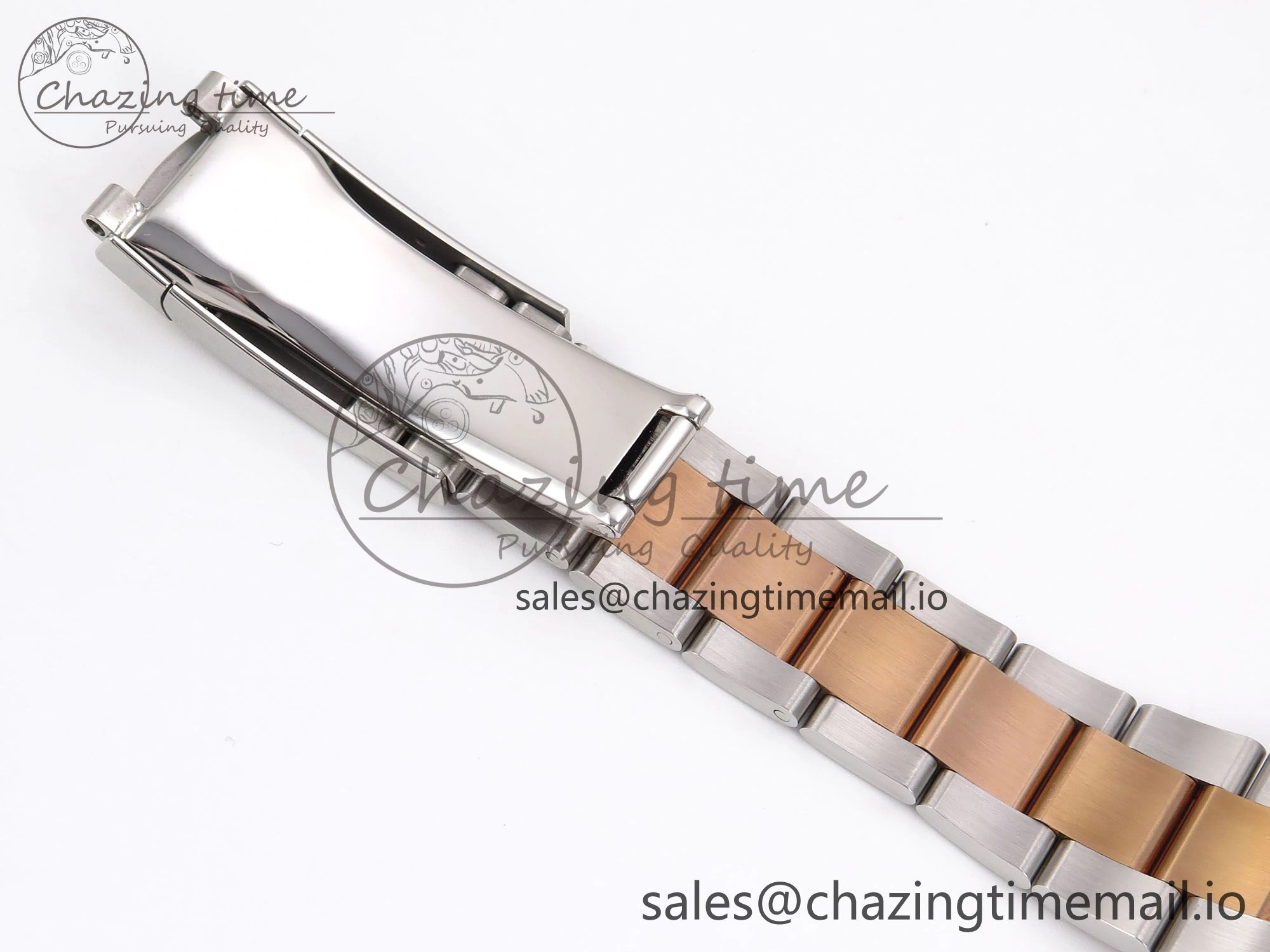 Comfortable DateJust 41 126331 EWEF Best Edition Gray Textured Dial on SS RG Oyster Bracelet A 984