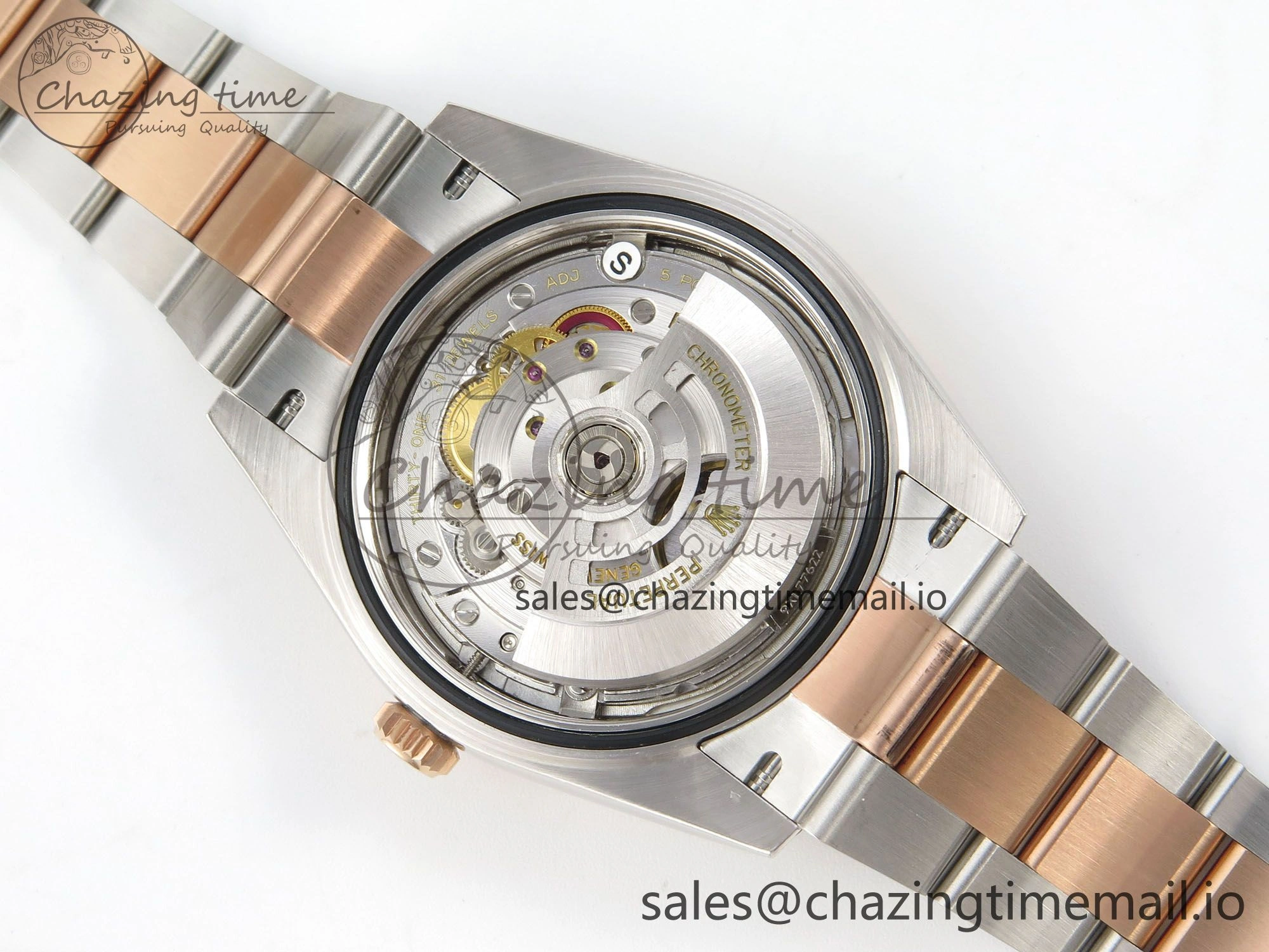 FastDry DateJust 41 126331 SS RG ARF 1:1 Best Edition Gray Roman Dial on Oyster Bracelet SH3235 (Weighted) 188