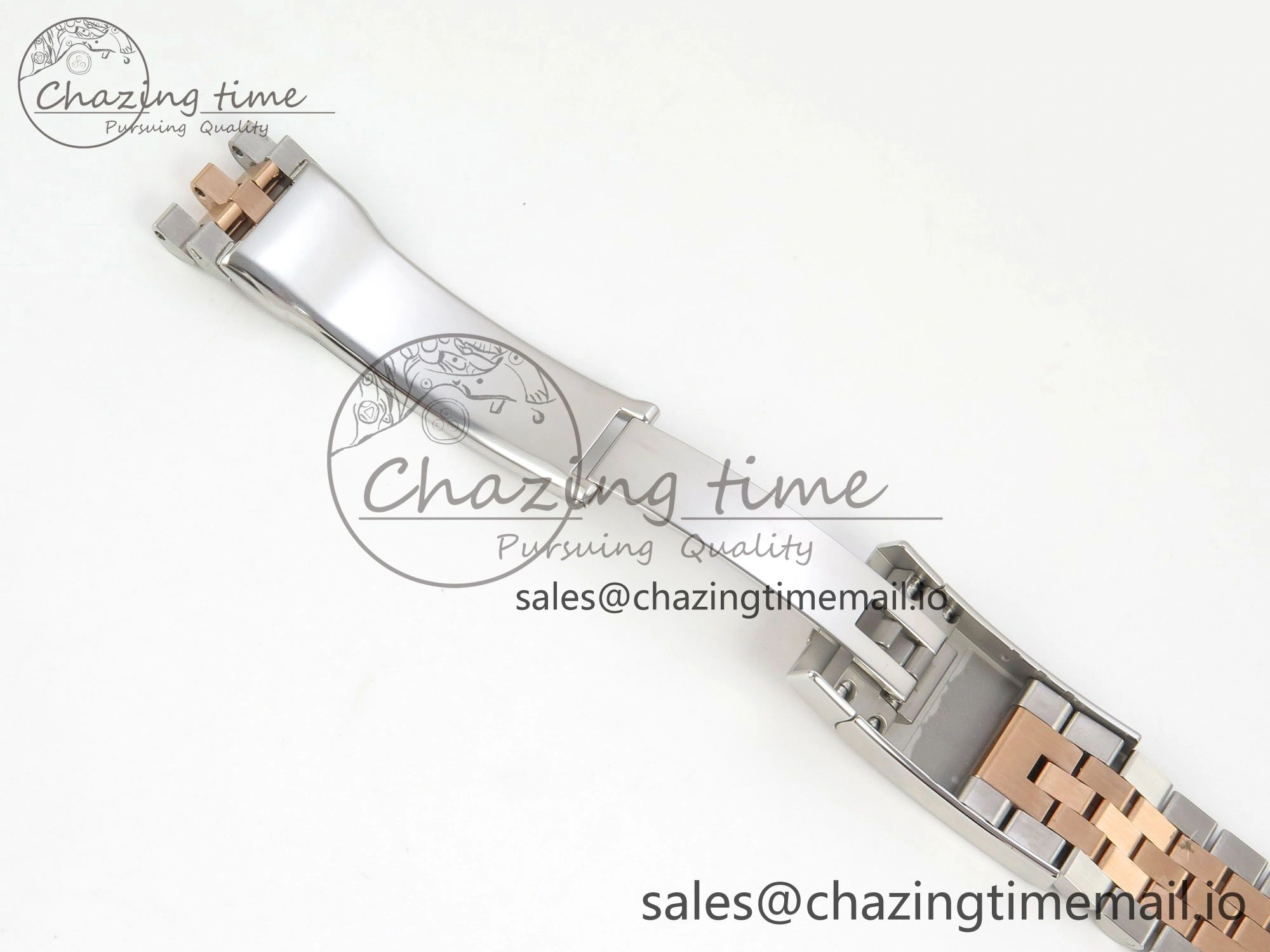 EasyMatch DateJust 41 126331 SS RG ARF 1:1 Best Edition Gray Texture Stick Dial on Jubilee Bracelet SH3235 (Weighted) 203