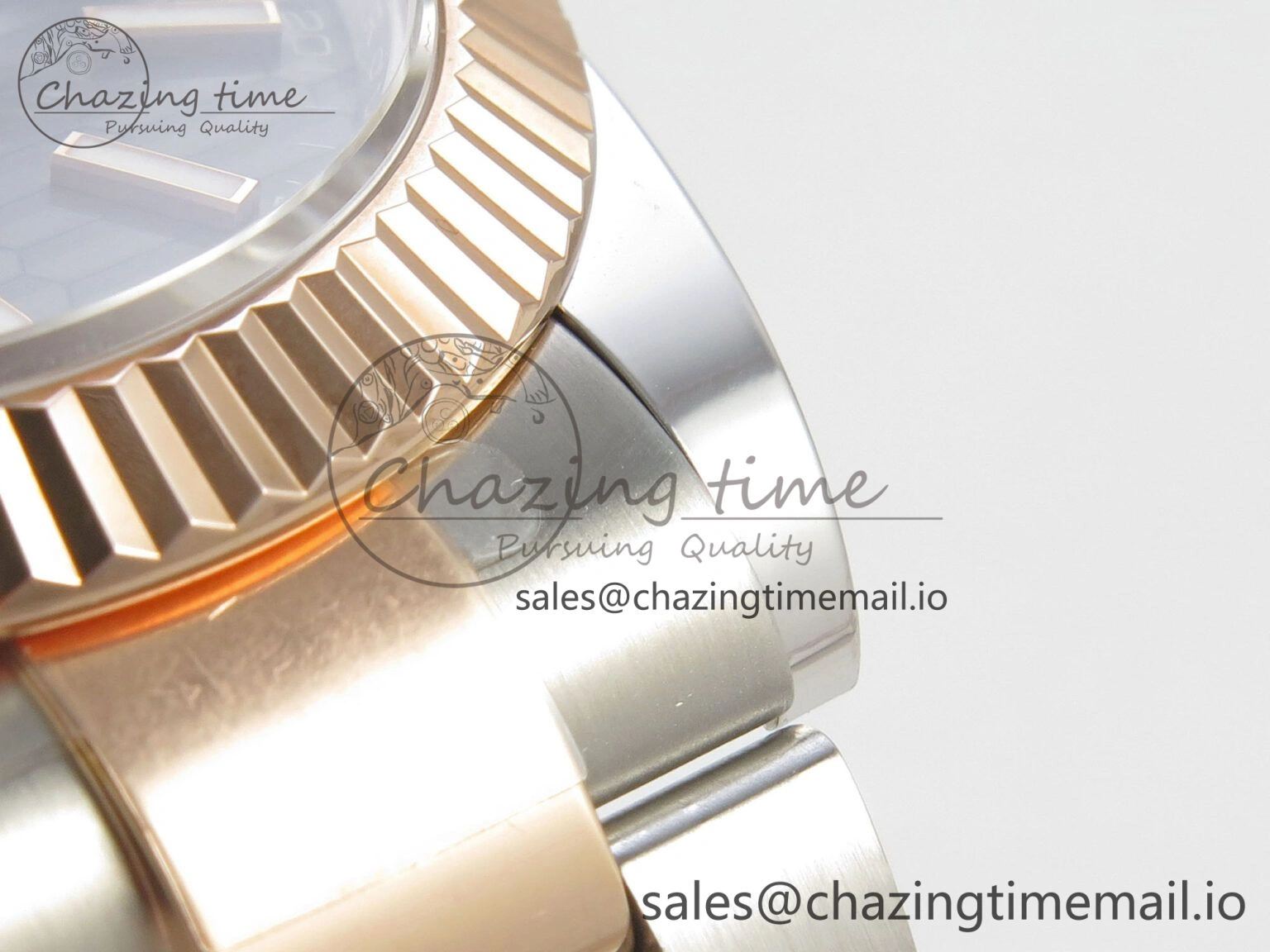 Practical DateJust 41 126331 SS RG ARF 1:1 Best Edition Gray Texture Stick Dial on Oyster Bracelet SH3235 (Weighted) 198