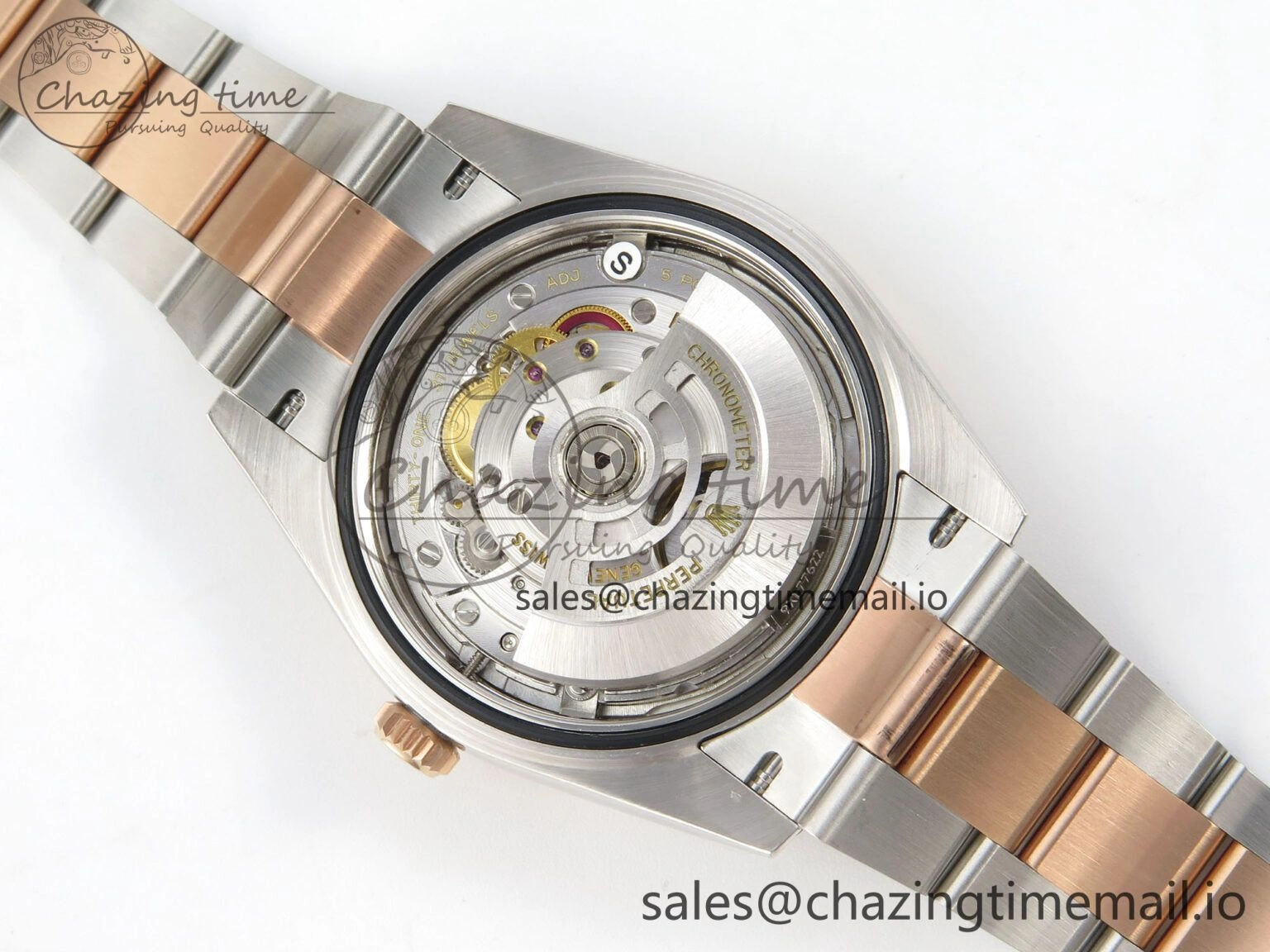DateJust 41 126331 SS RG ARF 1:1 Best Edition RG Diamonds Dial on Oyster Bracelet SH3235 (Weighted) FreshLook 185