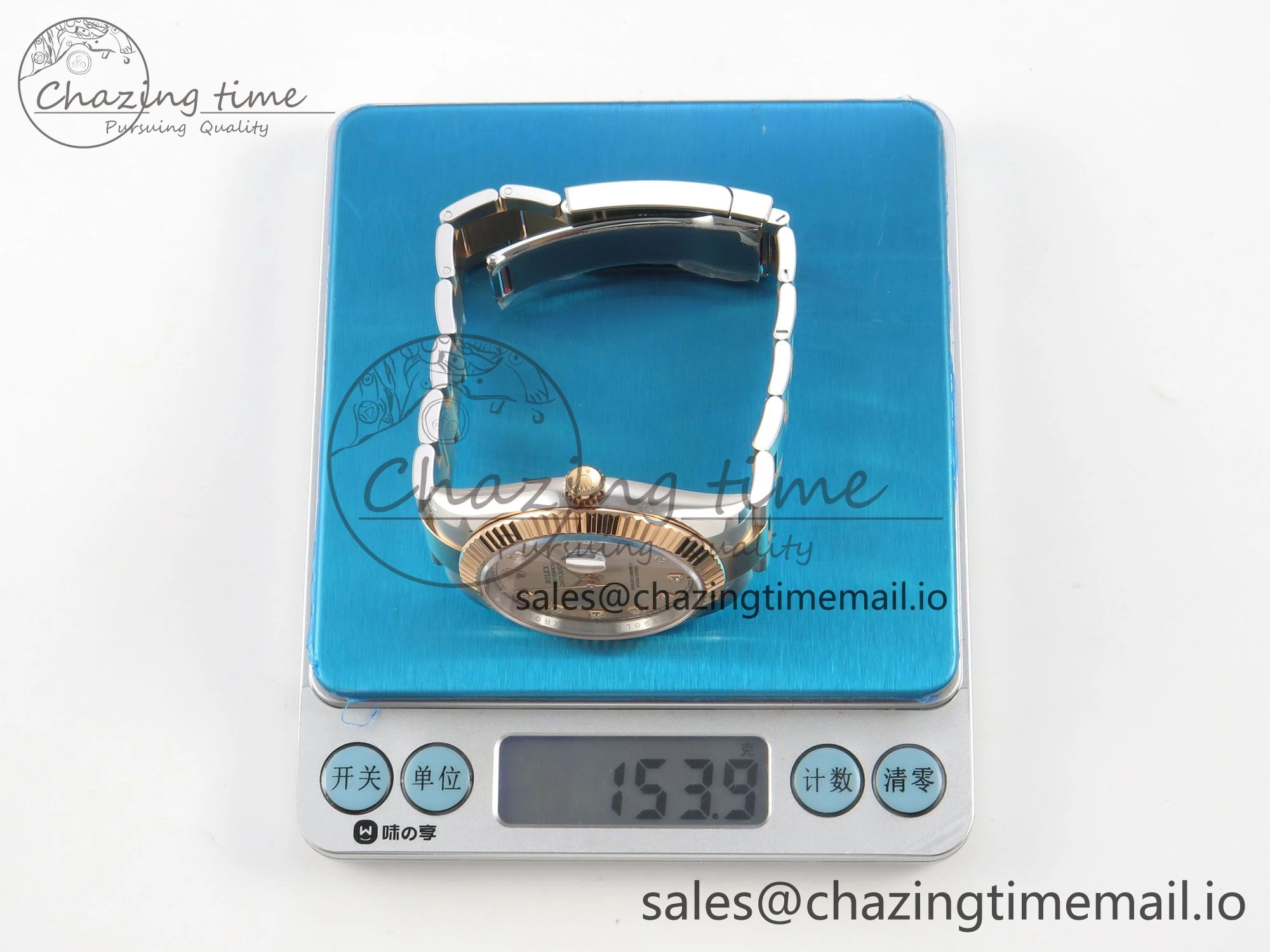 DateJust 41 126331 SS RG ARF 1:1 Best Edition RG Diamonds Dial on Oyster Bracelet SH3235 (Weighted) FreshLook 185