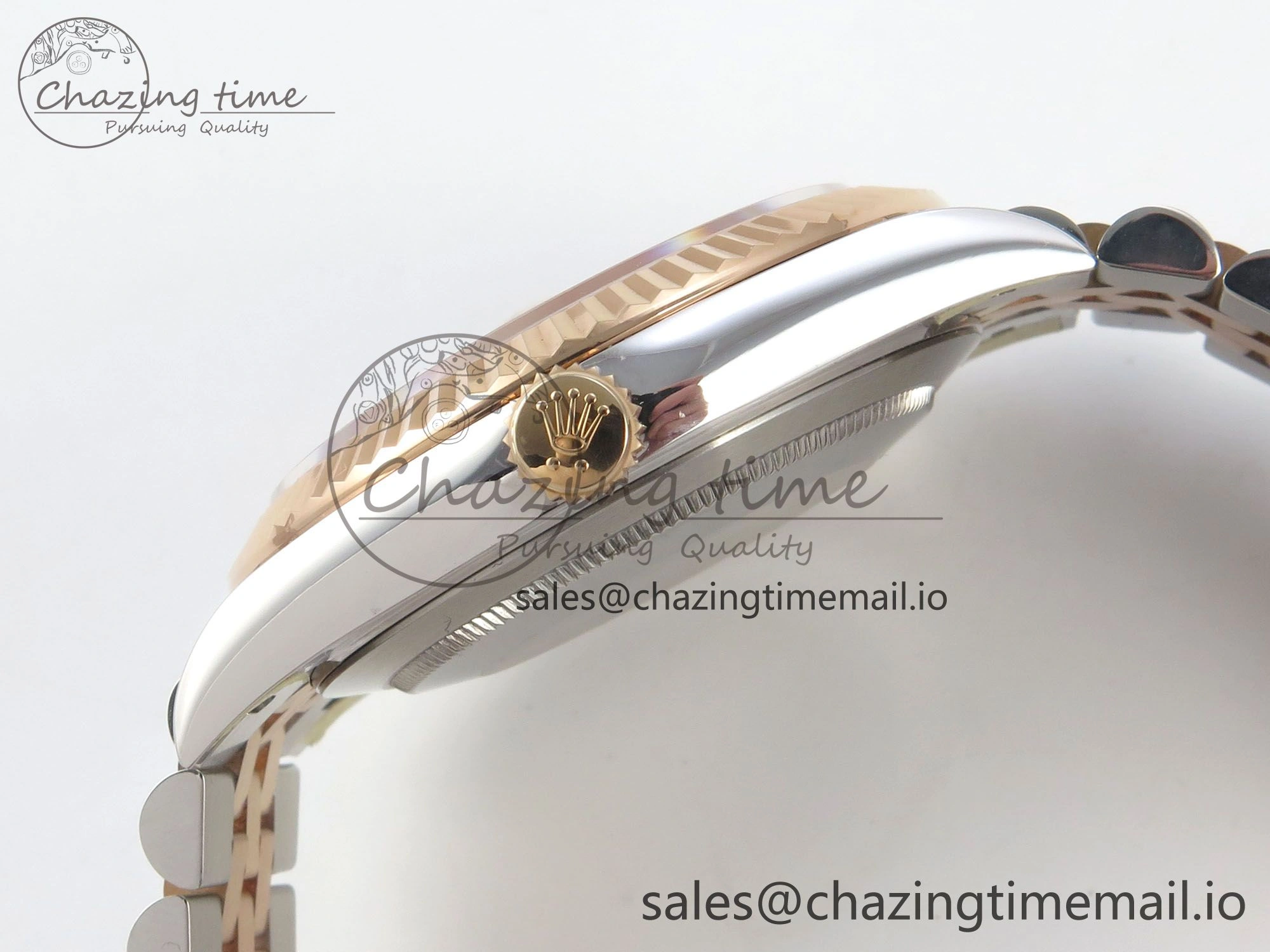 ZipUp DateJust 41 126331 SS RG ARF 1:1 Best Edition RG Diaomonds Dial on Jubilee Bracelet SH3235 (Weighted) 195