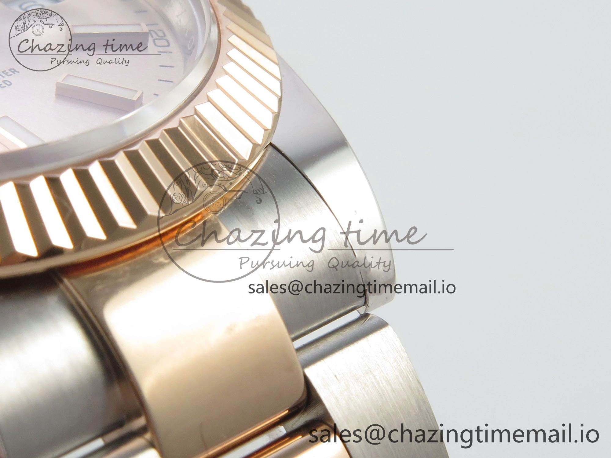 DateJust 41 126331 SS RG ARF 1:1 Best Edition RG Stick Dial on Oyster Bracelet SH3235 (Weighted) Affordable 197