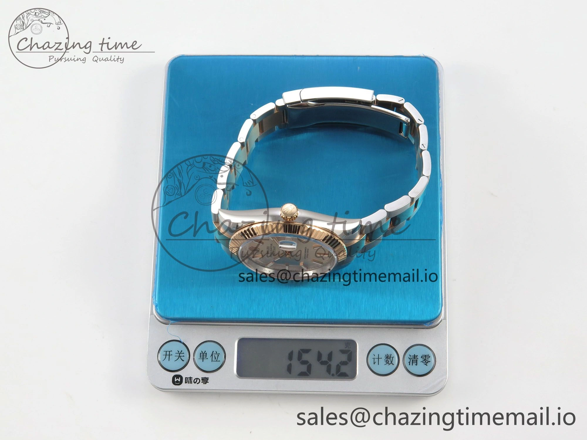 DateJust 41 126331 SS RG ARF 1:1 Best Edition RG Stick Dial on Oyster Bracelet SH3235 (Weighted) Affordable 197