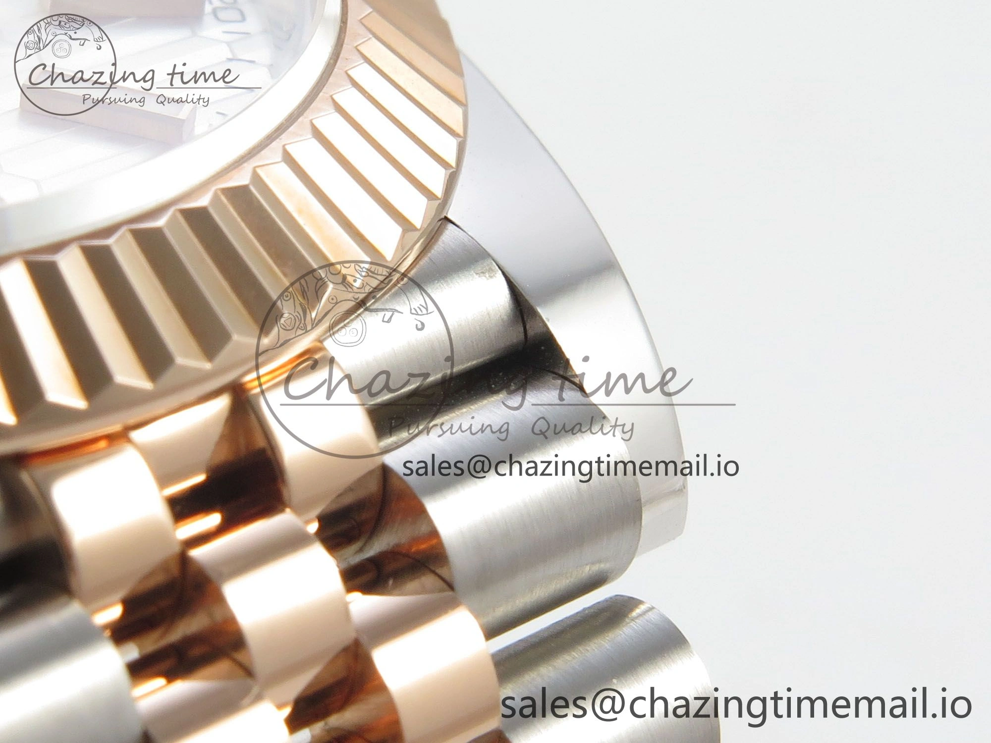 ZipUp DateJust 41 126331 SS RG ARF 1:1 Best Edition White Texture Stick Dial on Jubilee Bracelet SH3235 (Weighted) 202