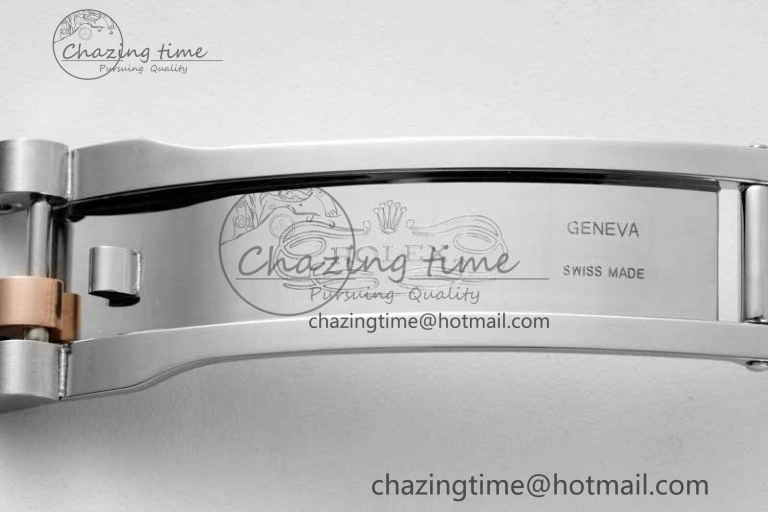 SmoothTexture DateJust 41 126331 VSF 1:1 Best Edition 904L Steel RG Dial on SS RG Jubilee Bracelet VS 2109