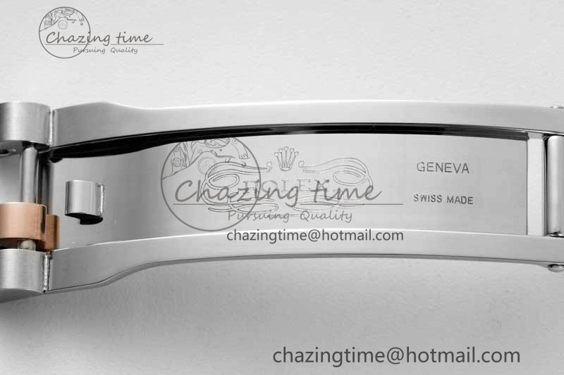 SmoothTexture DateJust 41 126331 VSF 1:1 Best Edition 904L Steel RG Dial on SS RG Jubilee Bracelet VS 2109