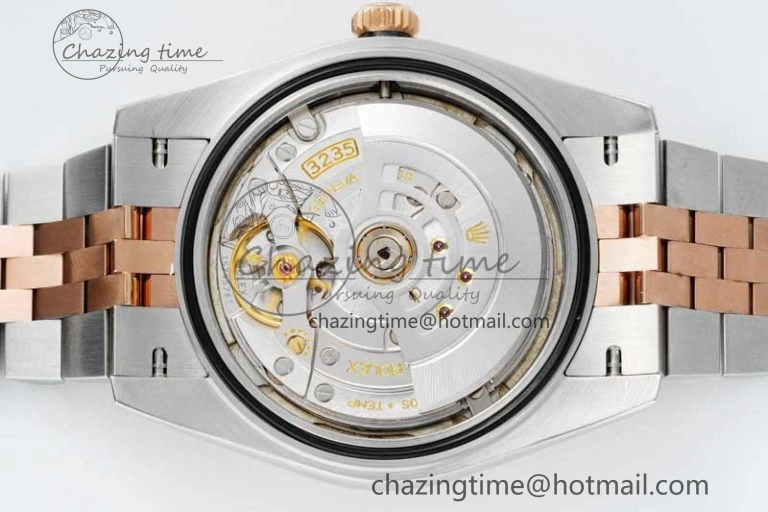SmoothTexture DateJust 41 126331 VSF 1:1 Best Edition 904L Steel RG Dial on SS RG Jubilee Bracelet VS 2109