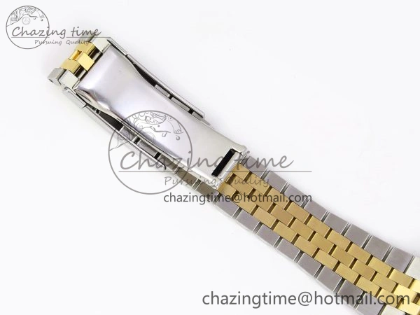 Packable DateJust 41 126331 VSF 1:1 Best Edition 904L Steel Yellow Gold Textured Dial on SS YG Jubilee Bracelet VS 1710