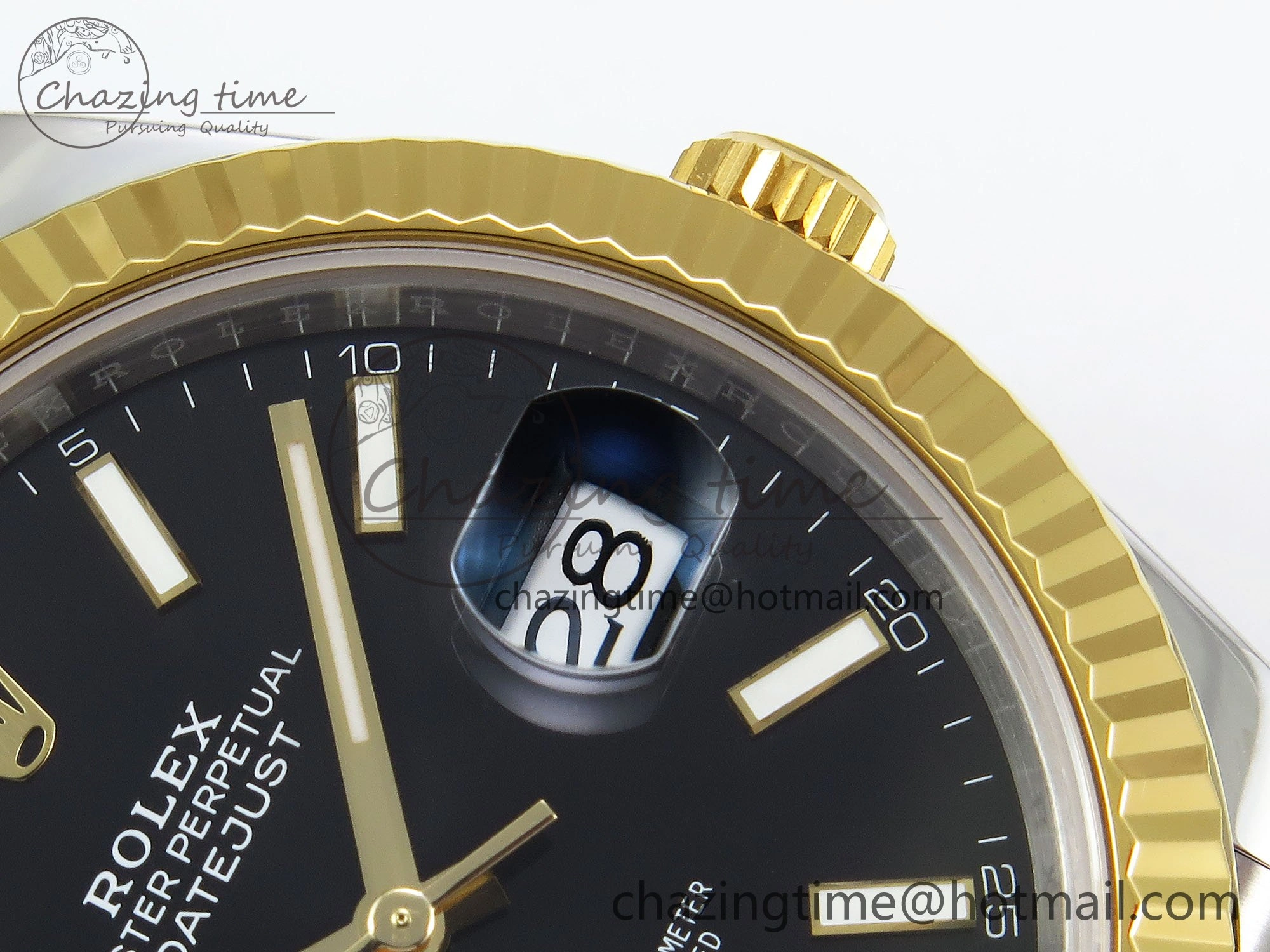 DateJust 41 126333 904L SS VSF 1:1 Best Edition Black Stick Dial on Jubilee Bracelet VS TravelReady 1573