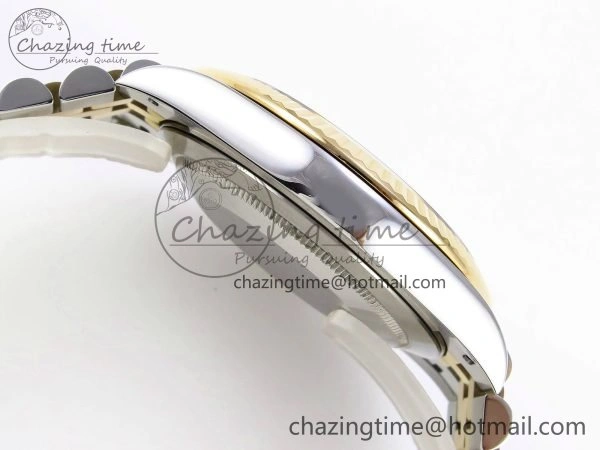 DateJust 41 126333 904L SS VSF 1:1 Best Edition Silver Stick Dial on Jubilee Bracelet VS TimelessDesign 1572