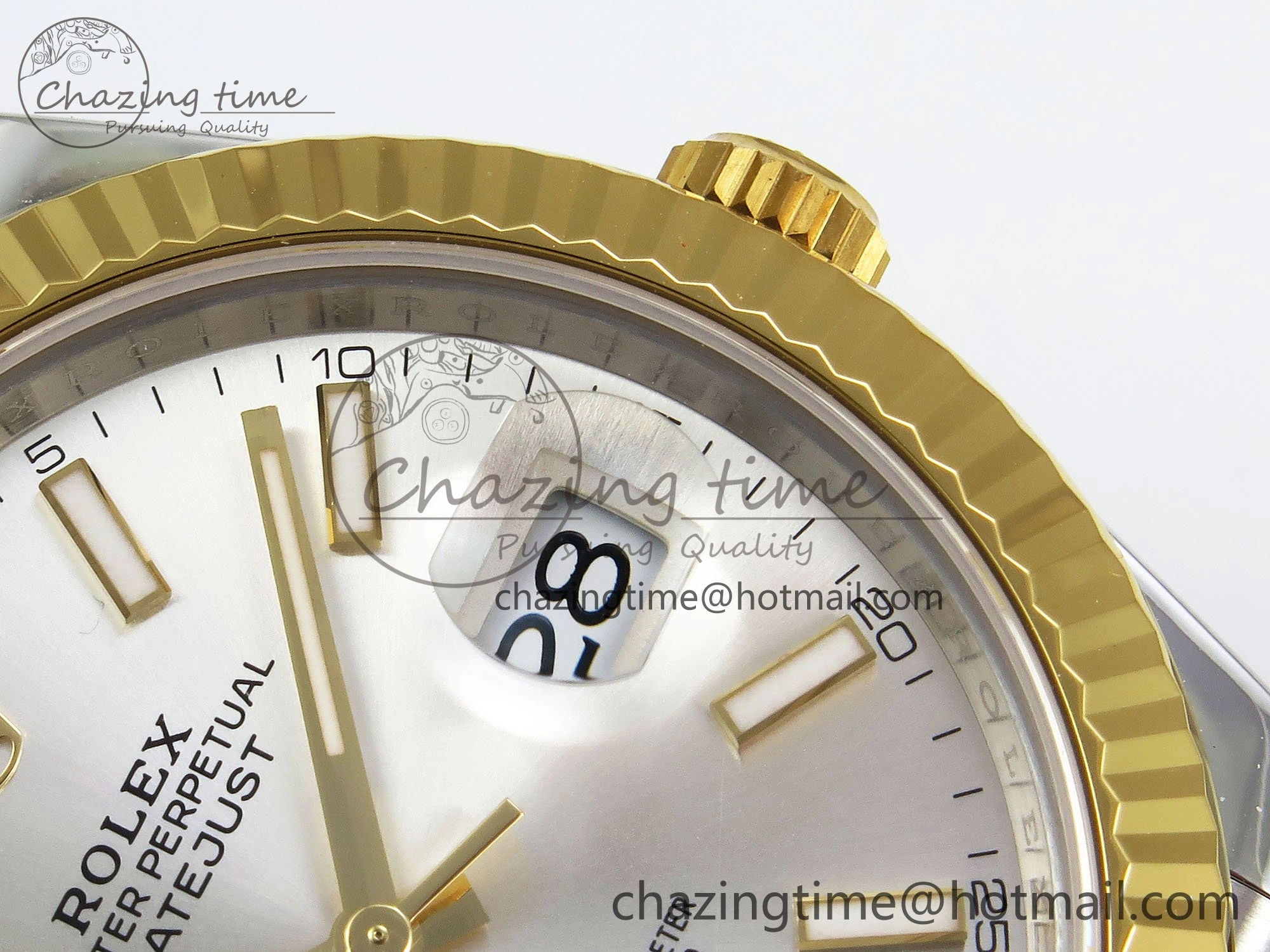 DateJust 41 126333 904L SS VSF 1:1 Best Edition Silver Stick Dial on Jubilee Bracelet VS TimelessDesign 1572