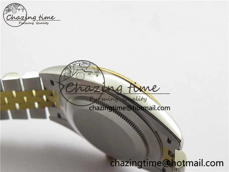 DateJust 41 126333 904L SS YG VSF 1:1 Best Edition Black Dial on 904L Jubilee Bracelet VS Effortless 2645