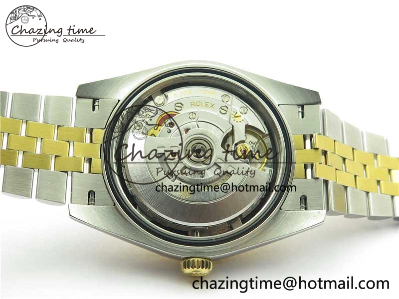 DateJust 41 126333 904L SS YG VSF 1:1 Best Edition Black Dial on 904L Jubilee Bracelet VS Effortless 2645