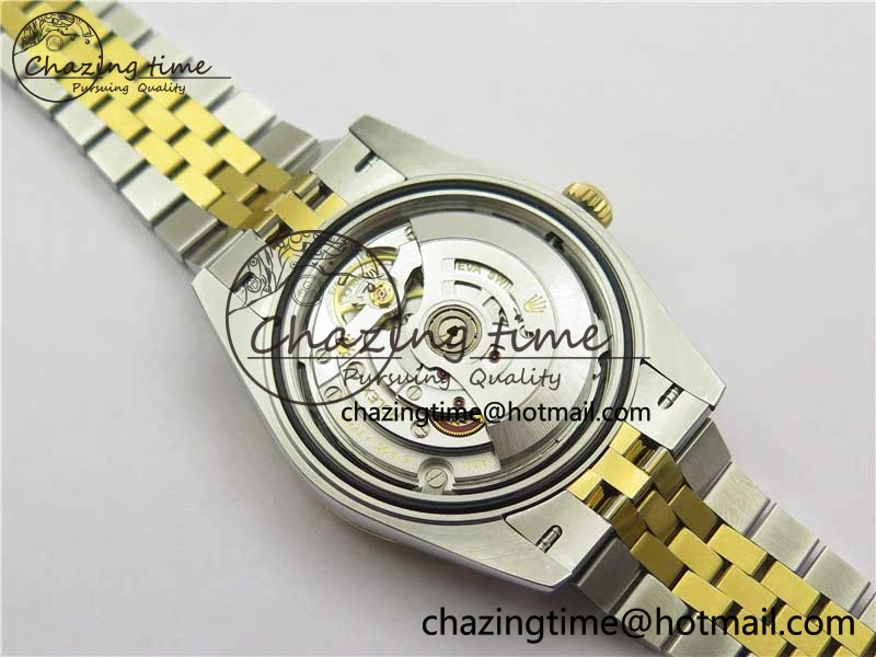 DateJust 41 126333 904L SS YG VSF 1:1 Best Edition Black Dial on 904L Jubilee Bracelet VS Effortless 2645