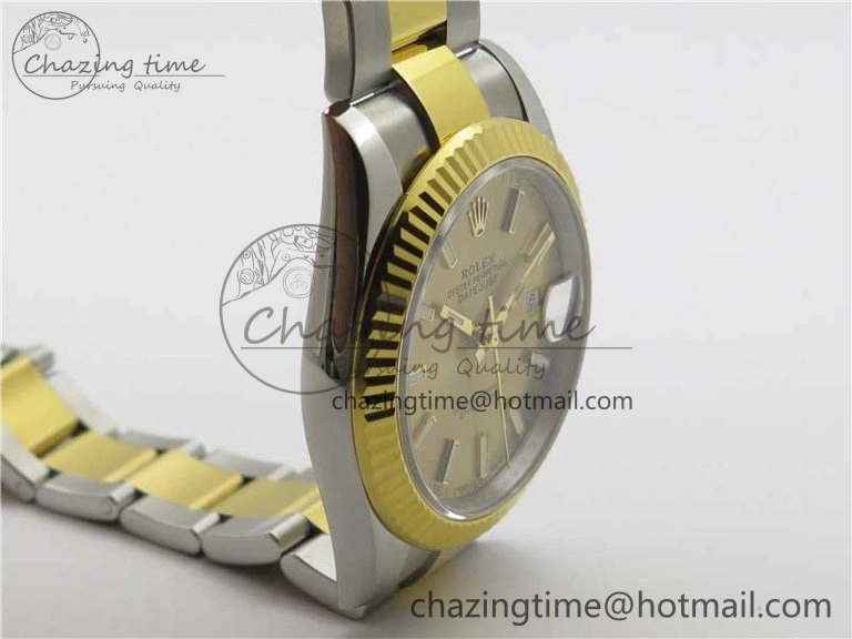 DateJust 41 126333 904L SS YG VSF 1:1 Best Edition YG Dial on Oyster Bracelet VS Durable 2726