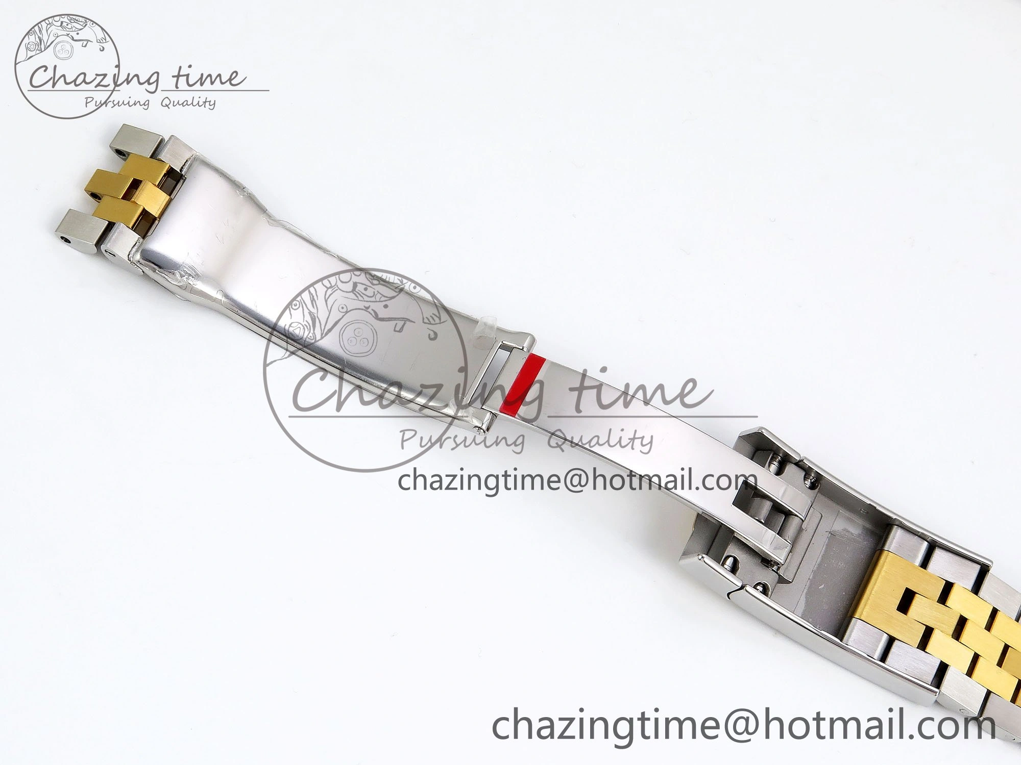 Thermal DateJust 41 126333 Clean 1:1 Best Edition 904L Steel Black Stick Dial on SS YG Jubilee Bracelet VR 1560